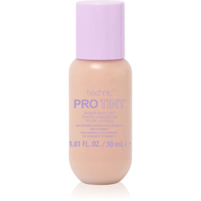 Technic Cosmetics Pro Tint lehký make-up pro přirozený vzhled odstín Toffee Coffee 30 ml