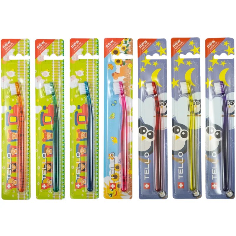 TELLO Kids 10400 zubní kartáček pro děti Mega Soft 1 ks
