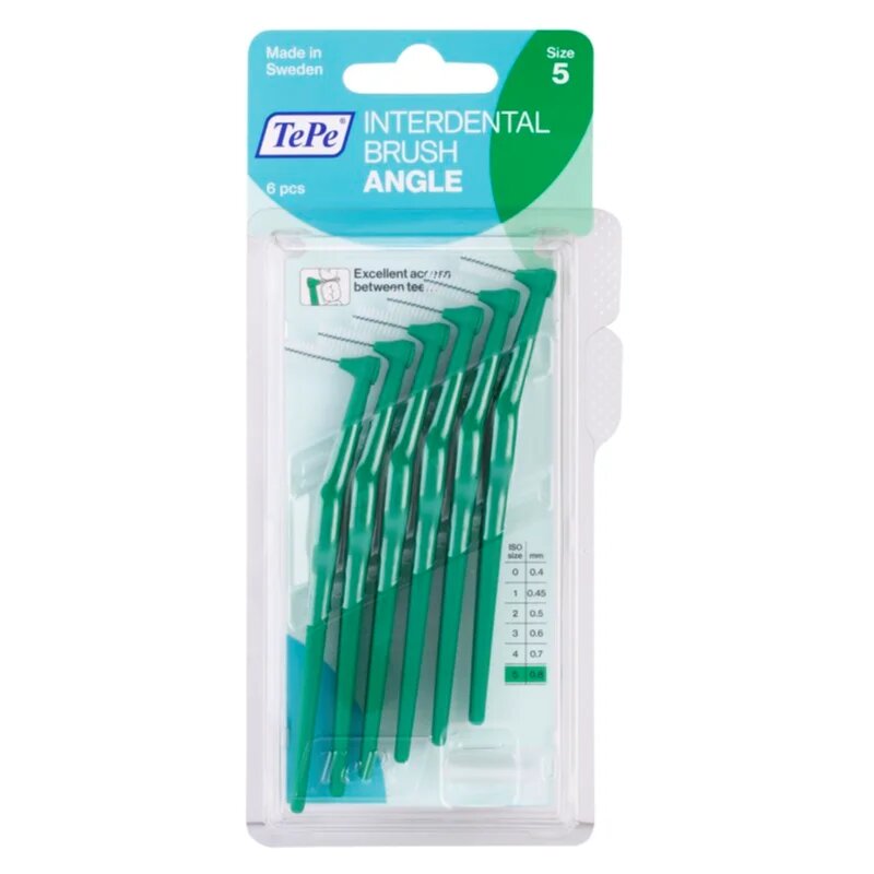 TePe Angle Size 5 mezizubní kartáčky 08 mm 6 ks