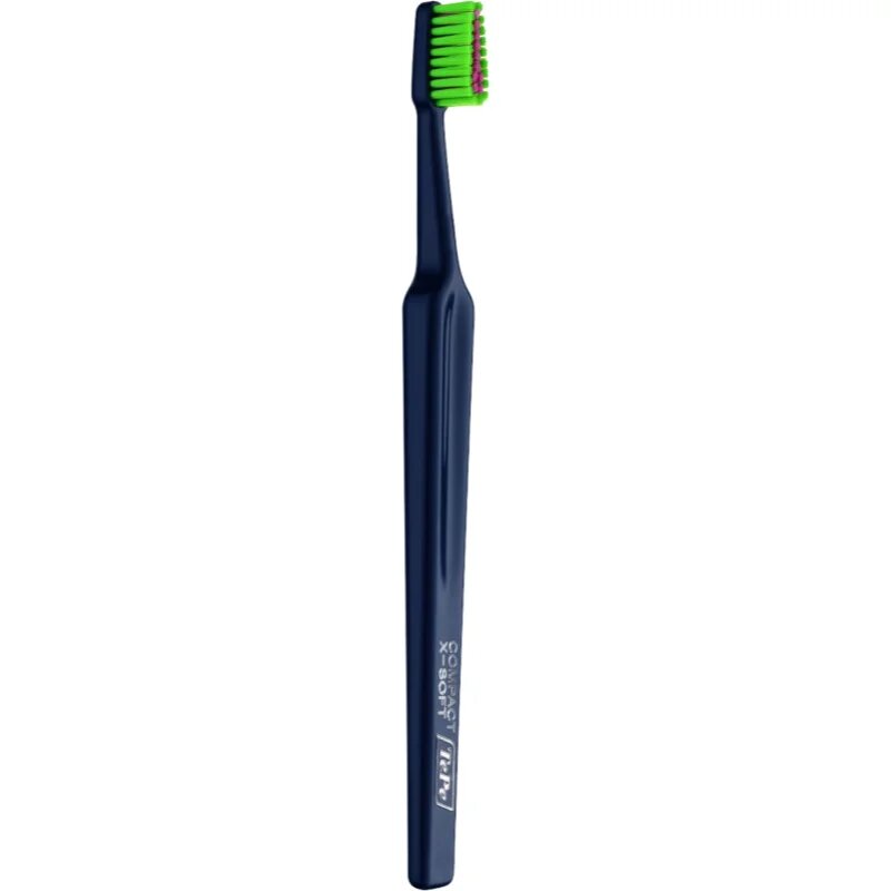 TePe Colour Compact Extra Soft zubní kartáček Dark Blue 1 ks