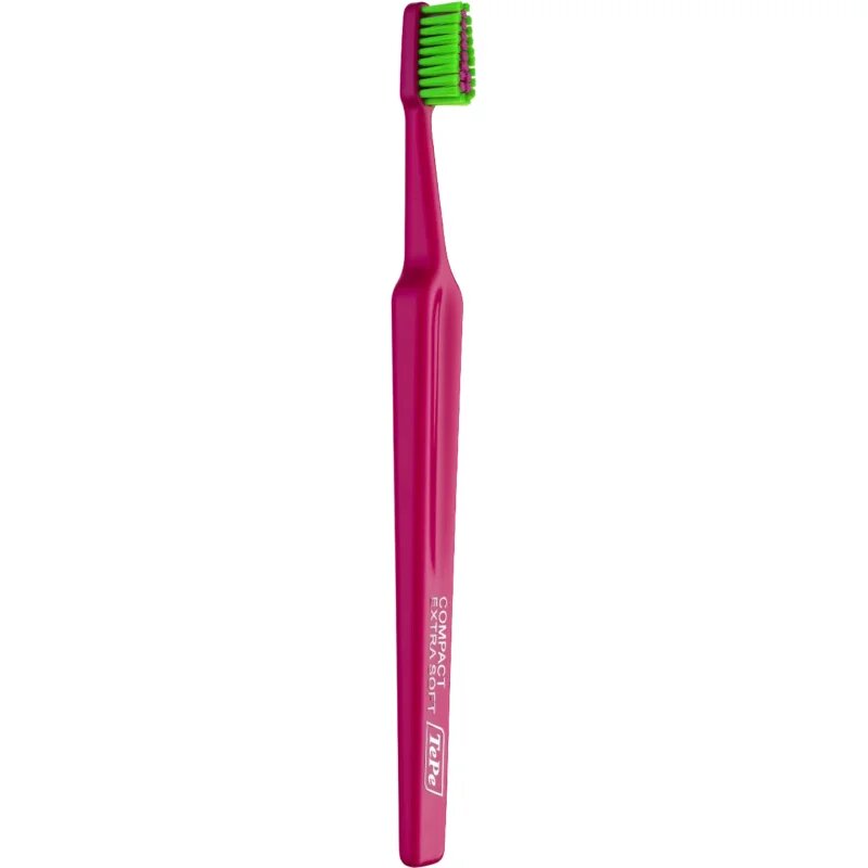 TePe Compact X-Soft zubní kartáček růžová 1 ks