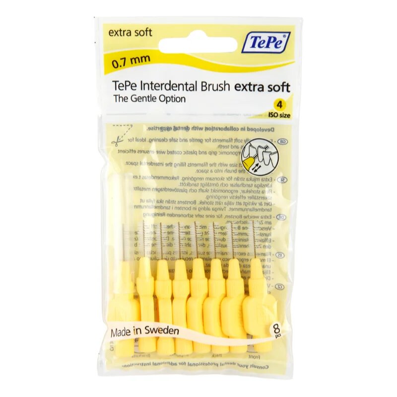 TePe Extra Soft mezizubní kartáčky 07 mm 8 ks
