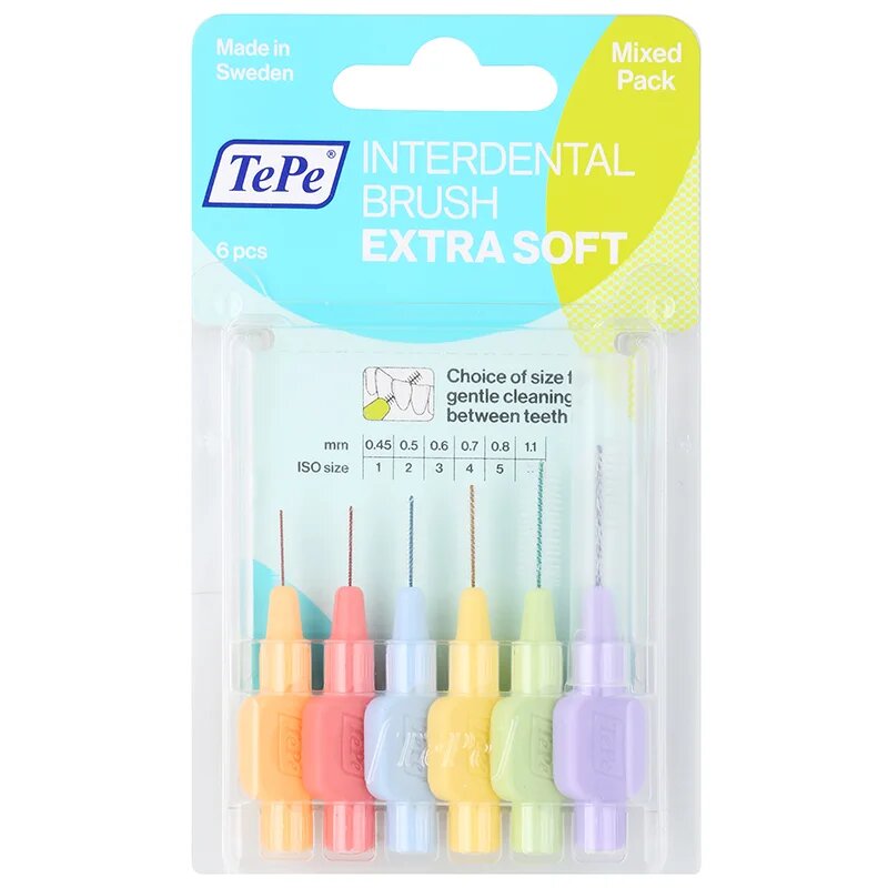 TePe Extra Soft mezizubní kartáčky mix 8 ks