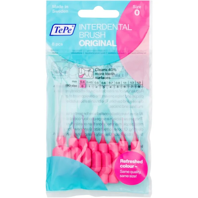 TePe Original mezizubní kartáčky 04 mm 8 ks