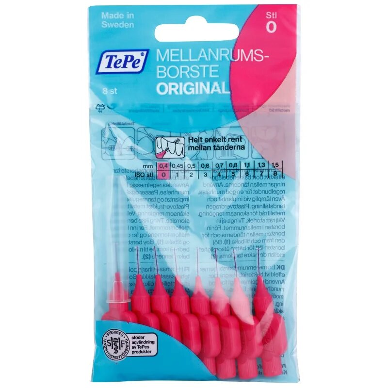 TePe Original mezizubní kartáčky 04 mm 8 ks
