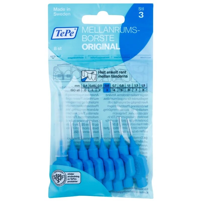 TePe Original mezizubní kartáčky 06 mm 8 ks