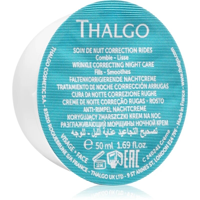 Thalgo Hyalu-Procollagen Wrinkle Correcting Night Care výživný noční krém proti vráskám 50 ml