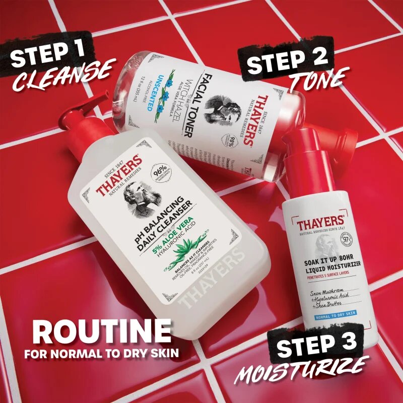 Thayers Soak Your Skin hydratační krém pro normální až dehydratovanou pleť 75 ml