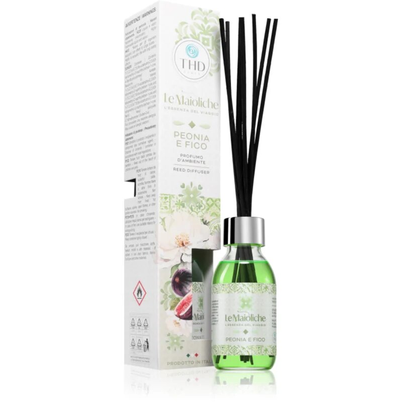 THD Le Maioliche Peonia e Fico aroma difuzér s náplní 100 ml