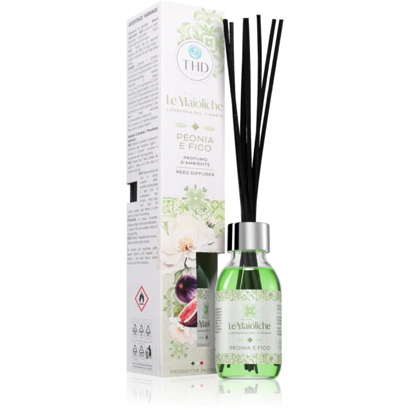THD Le Maioliche Peonia e Fico aroma difuzér s náplní 100 ml