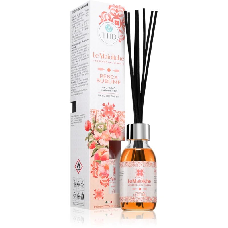 THD Le Maioliche Pesca Sublime aroma difuzér s náplní 100 ml