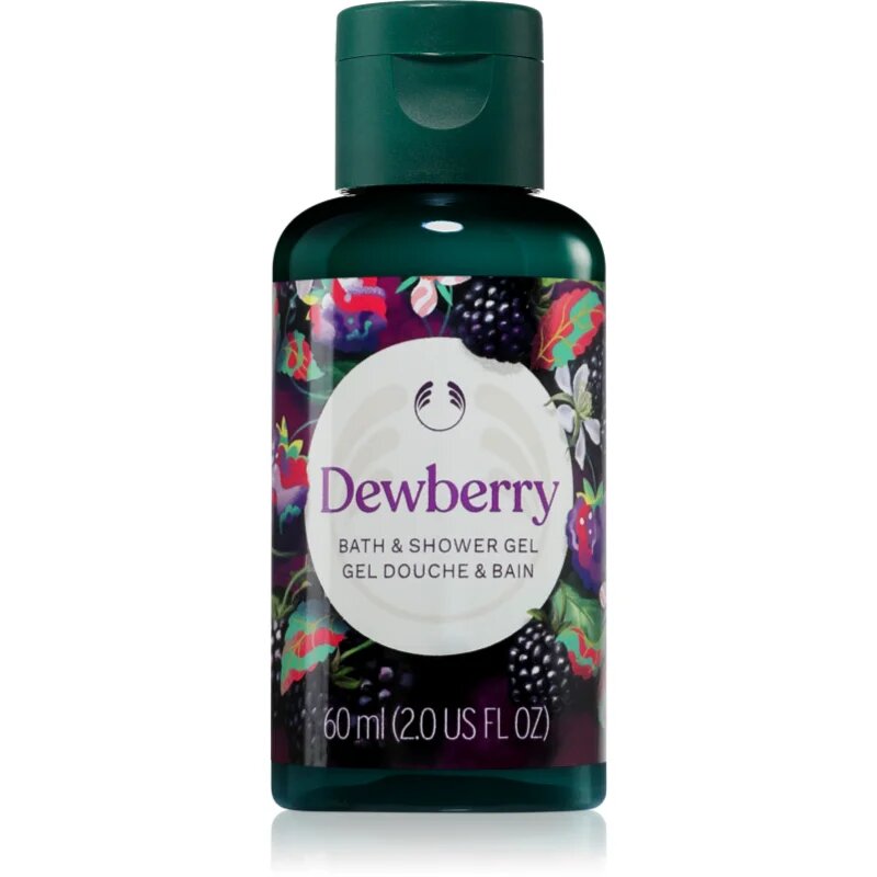 The Body Shop Dewberry Shower Gel parfémovaný sprchový gel 60 ml