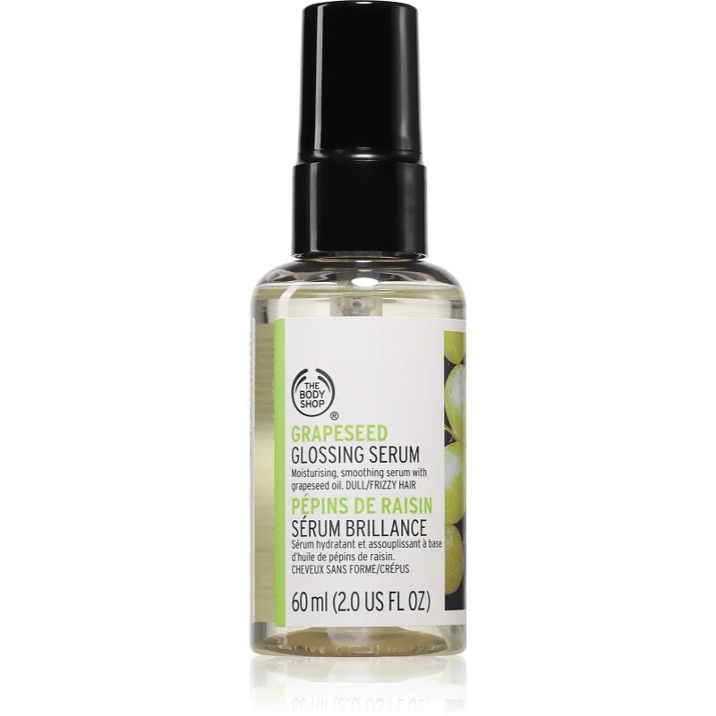 The Body Shop Grapeseed Glossing Serum uhlazující sérum pro zacelení konečků vlasů 60 ml