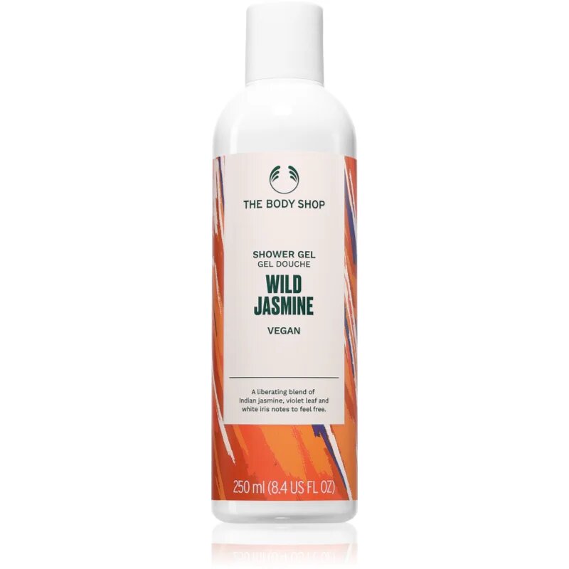 The Body Shop Wild Jasmine Shower Gel parfémovaný sprchový gel 250 ml