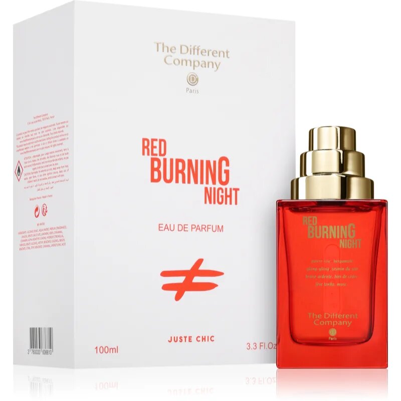 The Different Company Red Burning Night parfémovaná voda unisex 100 ml