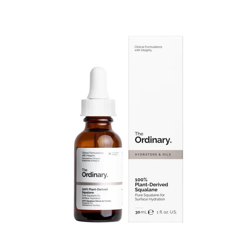 The Ordinary 100% Plant-Derived Squalane hydratační sérum 30 ml