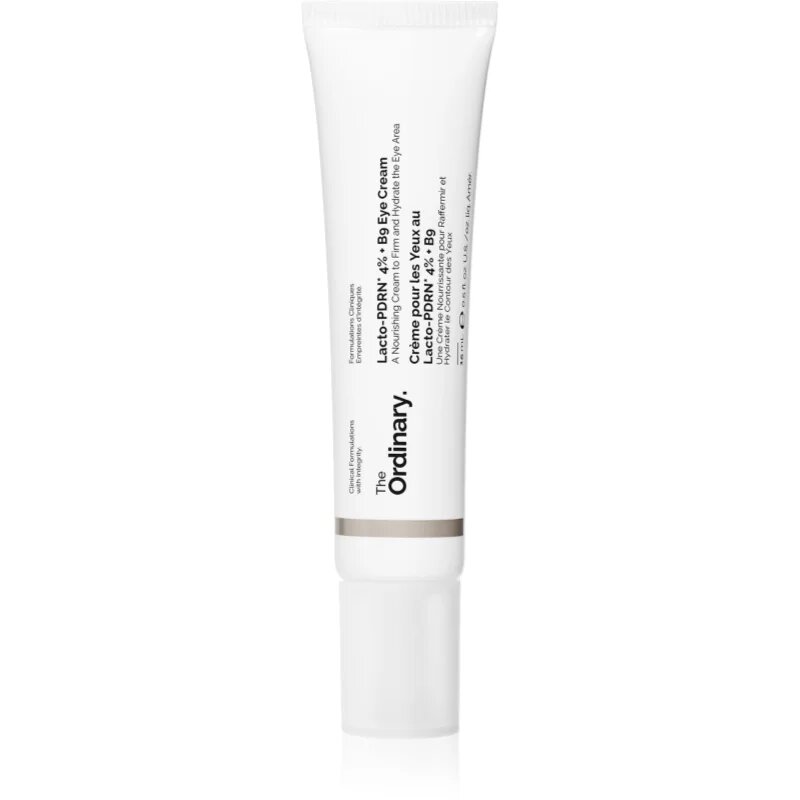 The Ordinary Lacto-PDRN* 4% + B9 Eye Cream vyhlazující oční krém proti vráskám očního okolí 15 ml
