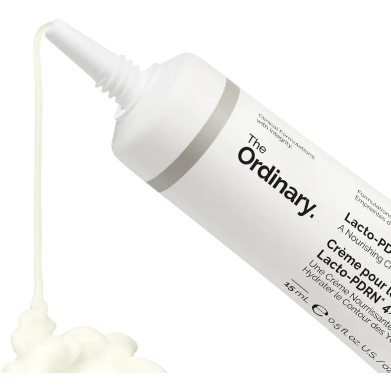 The Ordinary Lacto-PDRN* 4% + B9 Eye Cream vyhlazující oční krém proti vráskám očního okolí 15 ml