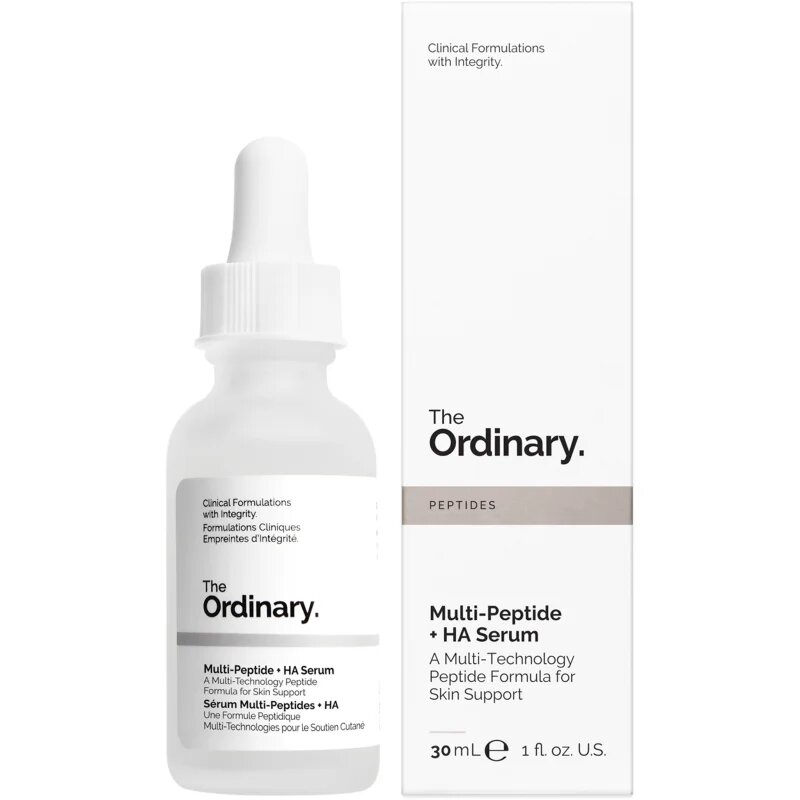 The Ordinary Multi-peptide + HA Serum zpevňující pleťové sérum 30 ml