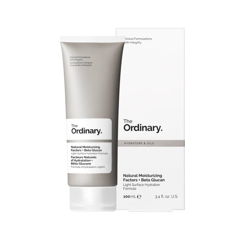 The Ordinary Natural Moisturizing Factors + Beta Glucan hydratační gel krém 100 ml