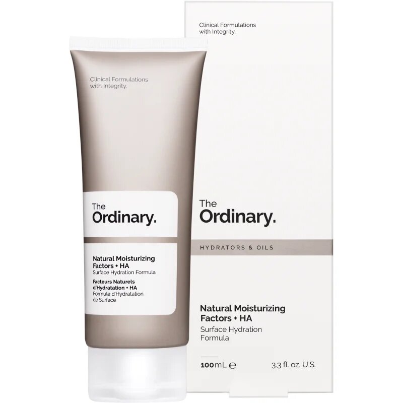 The Ordinary Natural Moisturizing Factors + HA hydratační krém na obličej 100 ml