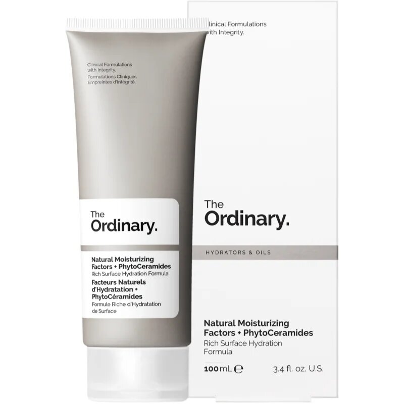 The Ordinary Natural Moisturizing Factors + PhytoCeramides hydratační krém na obličej s ceramidy 100 ml