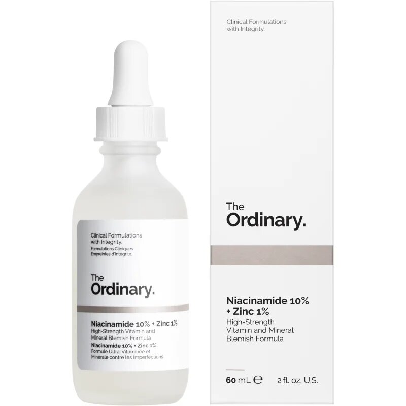 The Ordinary Niacinamide 10% + Zinc 1% rozjasňující pleťové sérum 60 ml