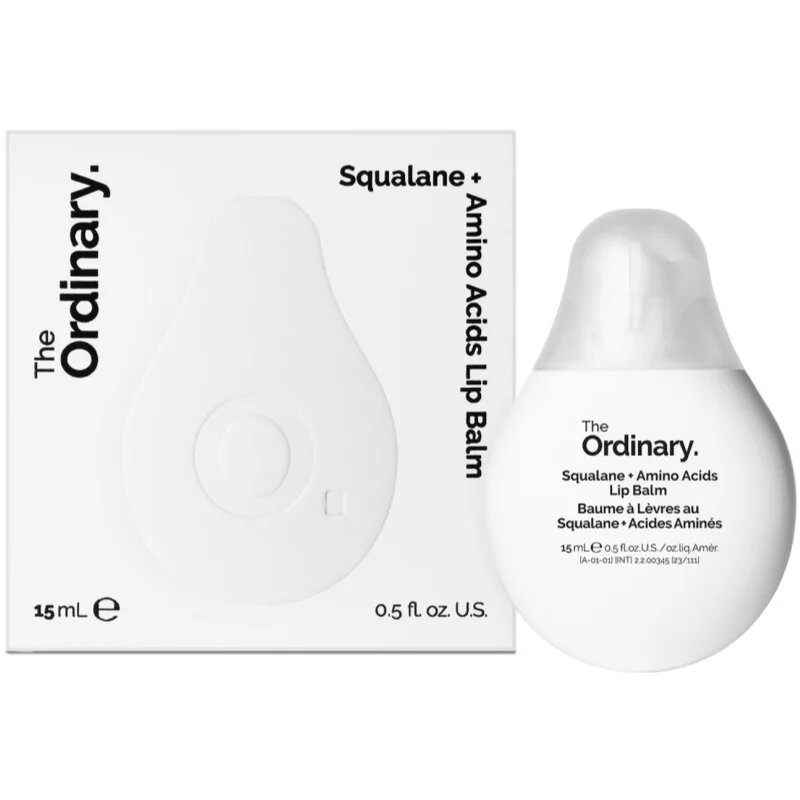 The Ordinary Squalane + Amino Acids Lip Balm hydratační balzám na rty 15 ml