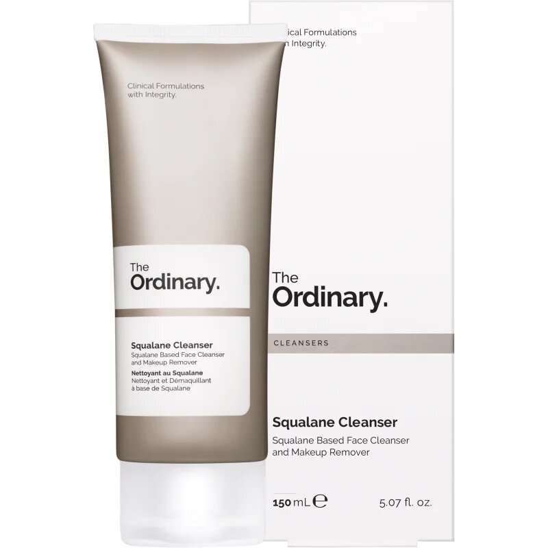 The Ordinary Squalane Cleanser odličovač s hydratačním účinkem 150 ml