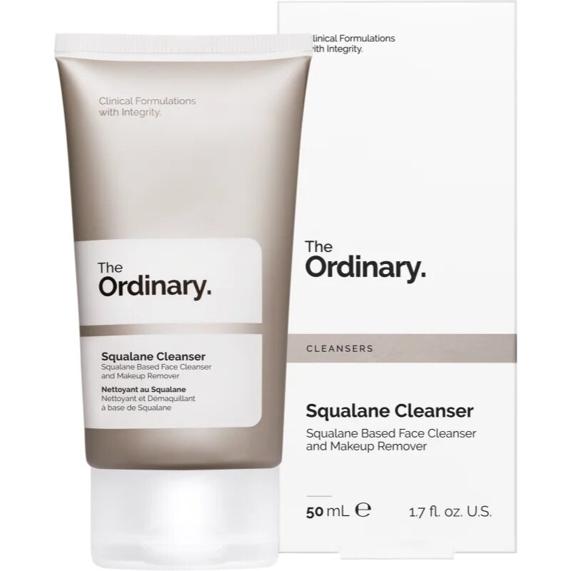 The Ordinary Squalane Cleanser odličovač s hydratačním účinkem 50 ml