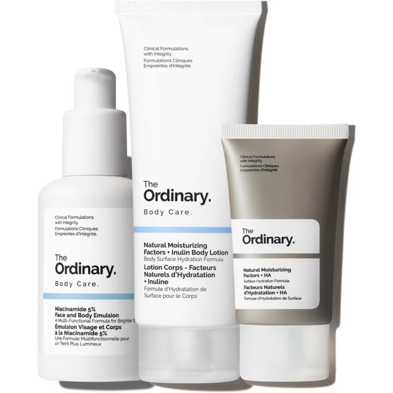 The Ordinary The Face & Body Set dárková sada na tělo a obličej