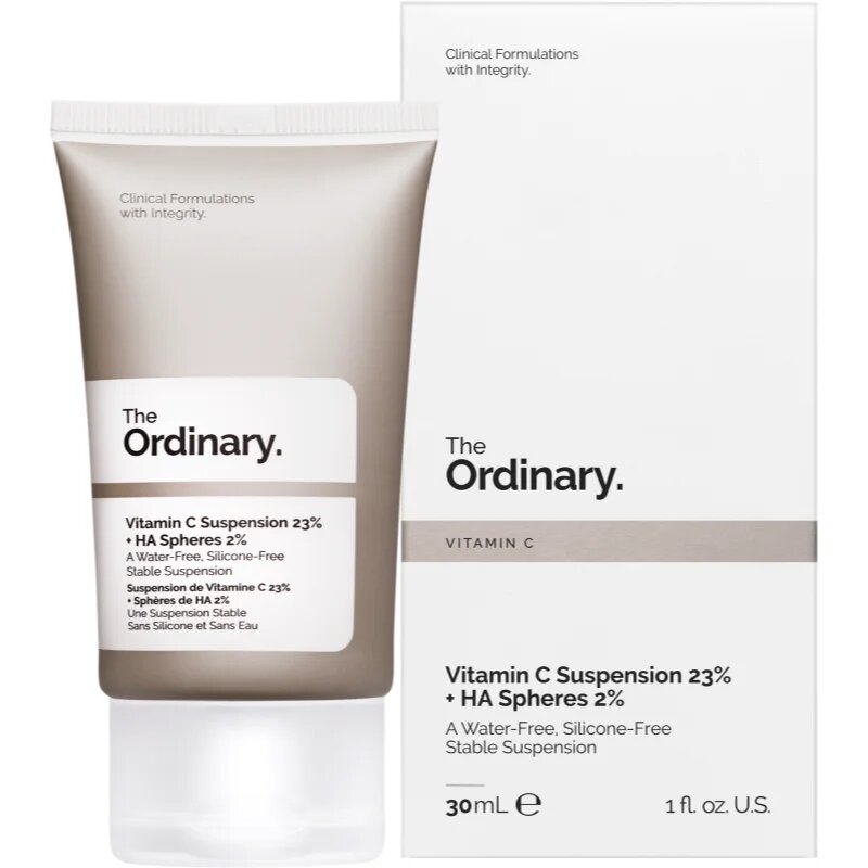 The Ordinary Vitamin C Suspension 23% + HA Spheres 2% rozjasňující sérum s vitaminem C 30 ml
