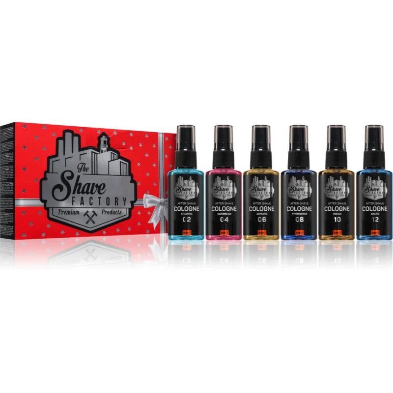 The Shave Factory After Shave voda po holení 6x50 ml