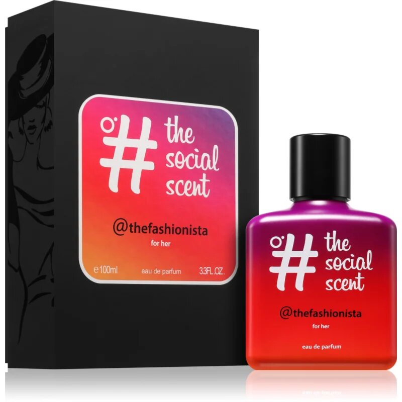 The Social Scent @thefashionista for her parfémovaná voda pro ženy 100 ml