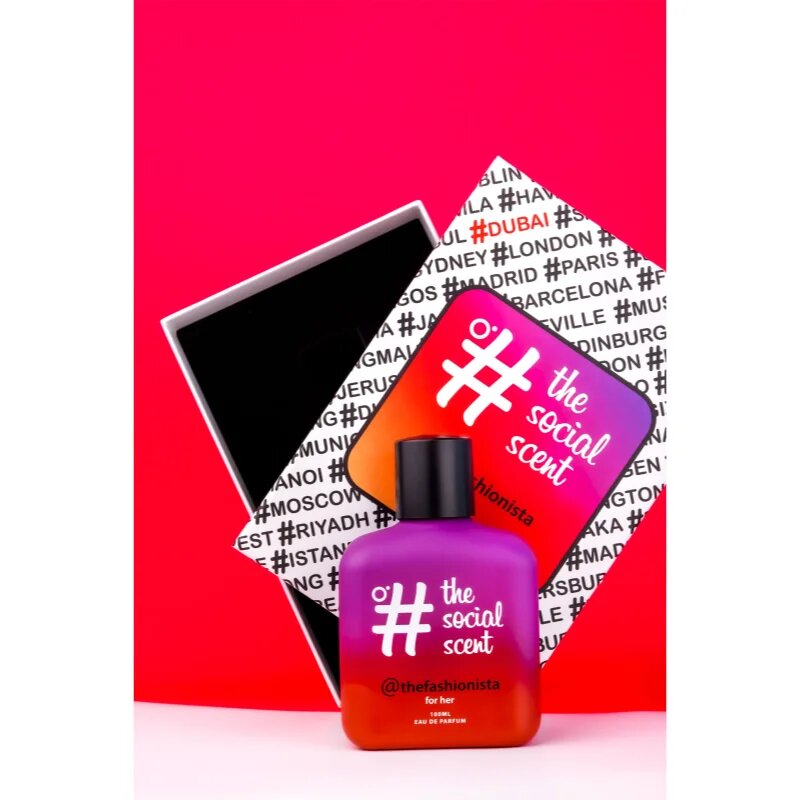 The Social Scent @thefashionista for her parfémovaná voda pro ženy 100 ml