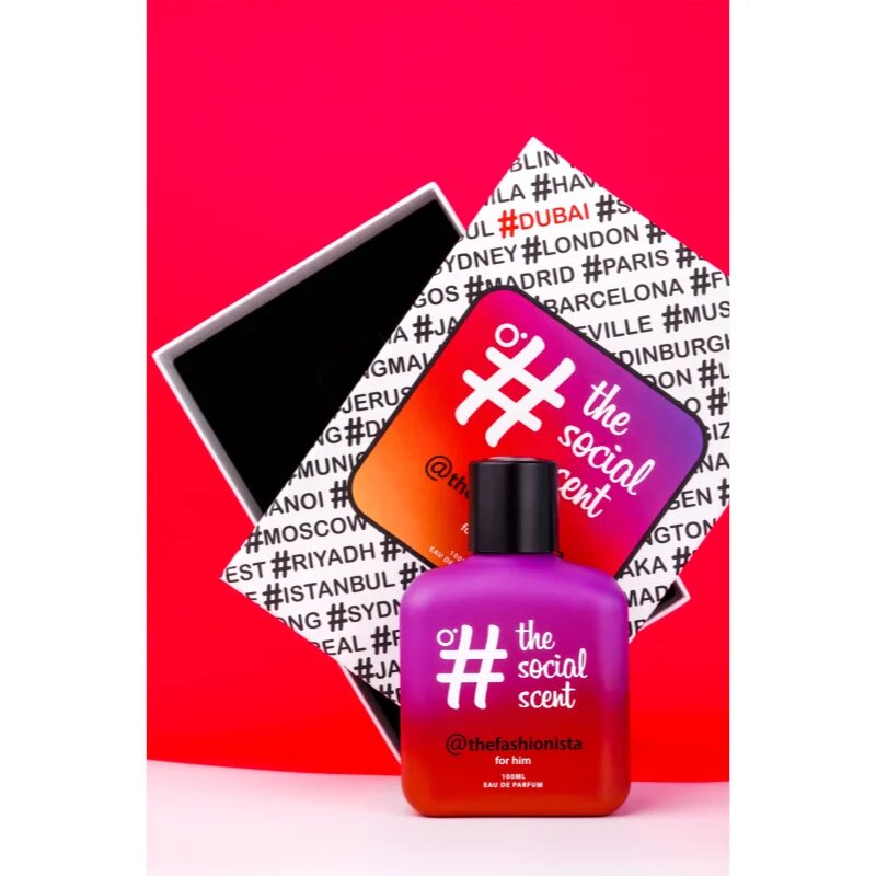 The Social Scent @thefashionista for him parfémovaná voda pro muže 100 ml