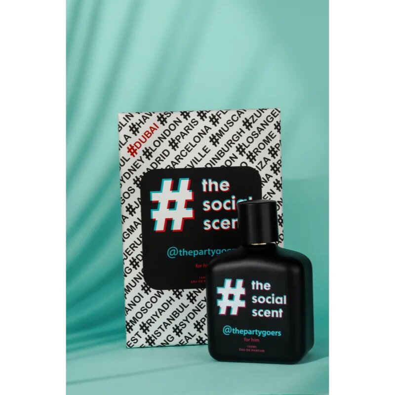 The Social Scent @thepartygoer for him parfémovaná voda pro muže 100 ml