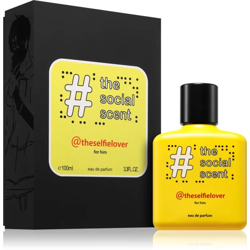 The Social Scent @theselfielover for him parfémovaná voda pro muže 100 ml