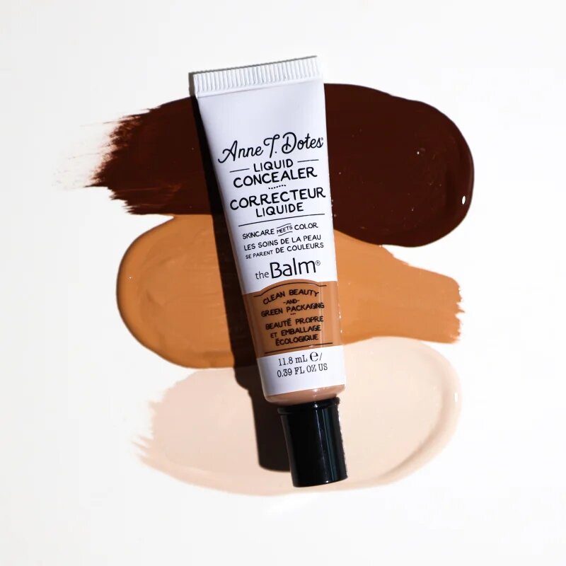 theBalm Anne T. Dotes® Liquid Concealer tekutý korektor pro plné krytí odstín #7 Warm Fair 11.8 ml