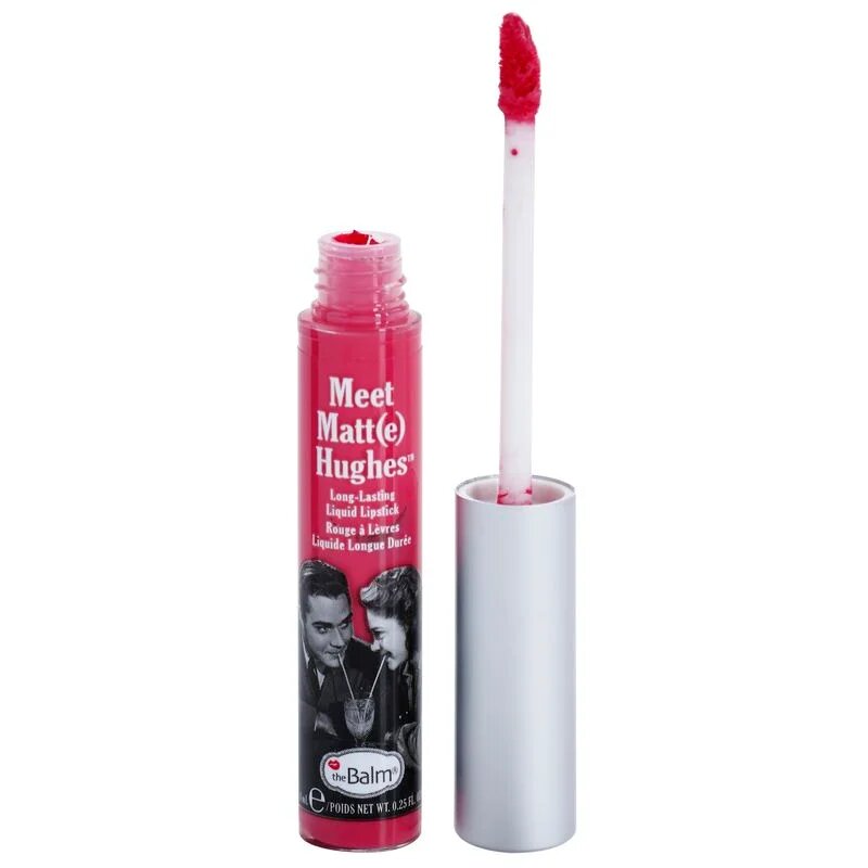 theBalm Meet Matt(e) Hughes Long Lasting Liquid Lipstick dlouhotrvající tekutá rtěnka odstín Chivalrous 7.4 ml