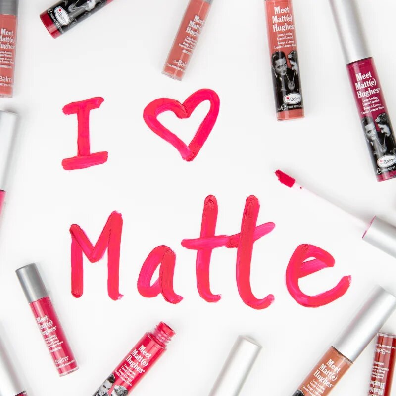 theBalm Meet Matt(e) Hughes Long Lasting Liquid Lipstick dlouhotrvající tekutá rtěnka odstín Dedicated 7.4 ml