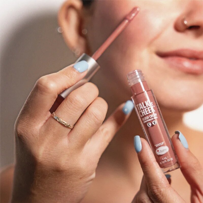 theBalm Talk is Cheek krémová tvářenka odstín Babble 4 ml