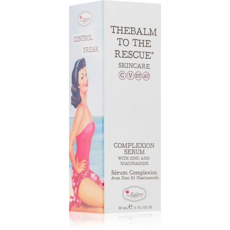 theBalm To The Rescue® Complexion rozjasňující pleťové sérum se zklidňujícím účinkem 30 ml