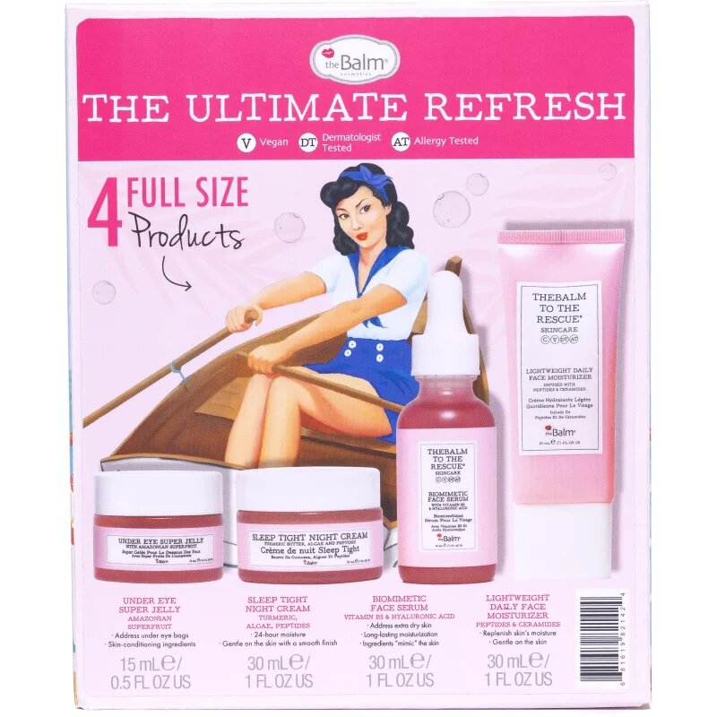 theBalm To The Rescue® Skincare Collection dárková sada pro rozjasnění pleti