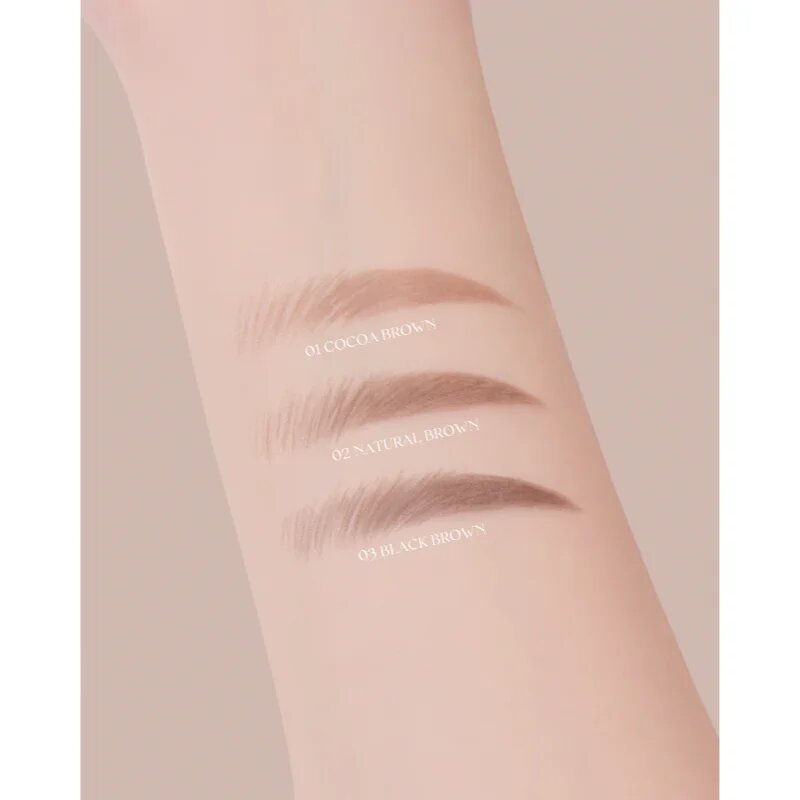 thim Artist Touch Brow Duo oboustranná tužka na obočí s kartáčkem odstín 03 Black Brown 0.6 g