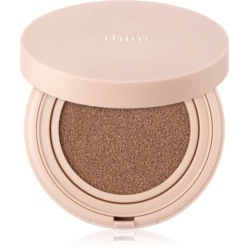 thim Luminous Skin Cushion dlouhotrvající make-up v houbičce pro rozjasnění a hydrataci odstín 25 Tan 15 g