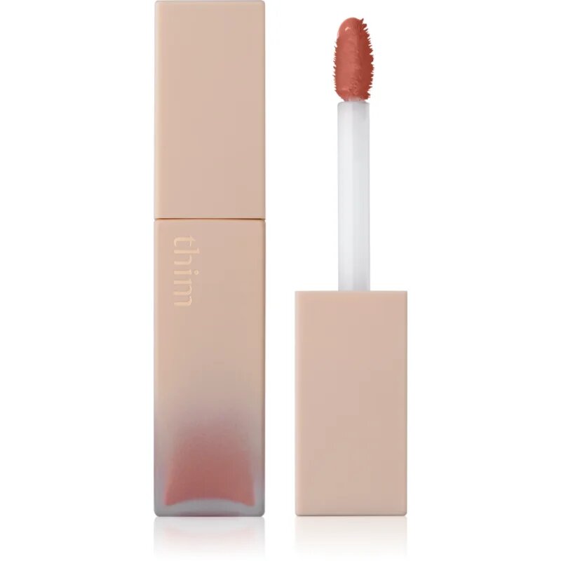 thim Satin Lip Glaze dlouhotrvající lesk na rty s hydratačním účinkem odstín 02 Haze Coral 6 g