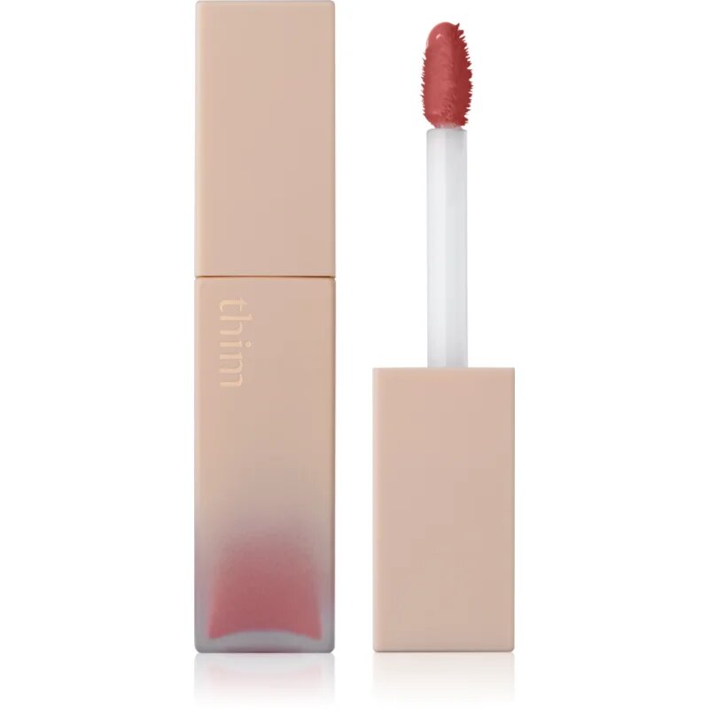 thim Satin Lip Glaze dlouhotrvající lesk na rty s hydratačním účinkem odstín 03 Fig Noir 6 g