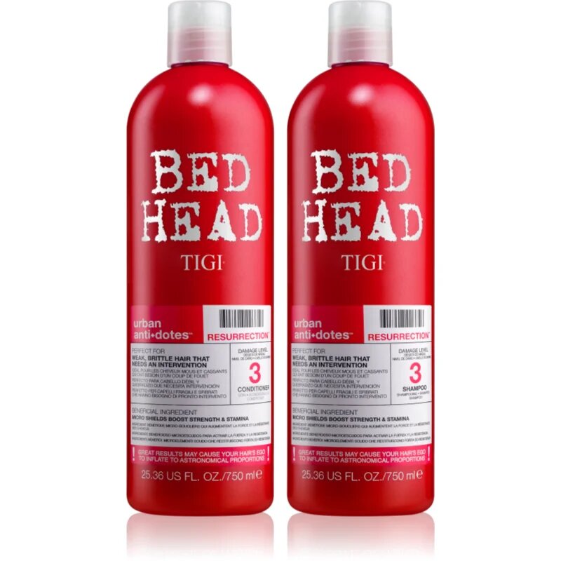 TIGI Bed Head Urban Antidotes Resurrection výhodné balení pro slabé namáhané vlasy pro ženy