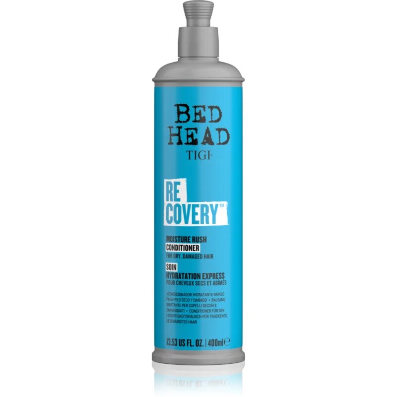 TIGI Recovery Moisture Rush Conditioner hydratační kondicionér pro suché a poškozené vlasy 400 ml
